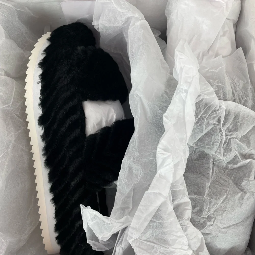 STEVEN New York french black slide Size 8 - Picture 5 of 5